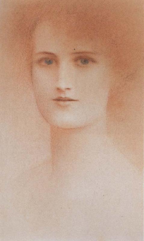 Fernand Khnopff Portrait of a Woman